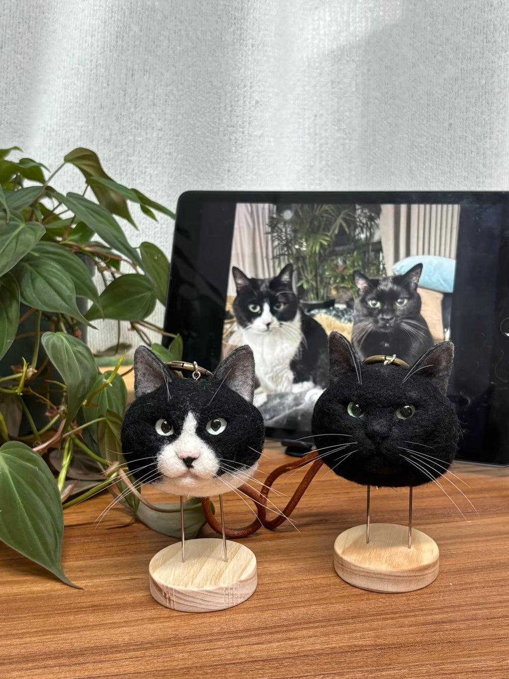 Custom 3D Felted Pet Brooch for Weddings and Events